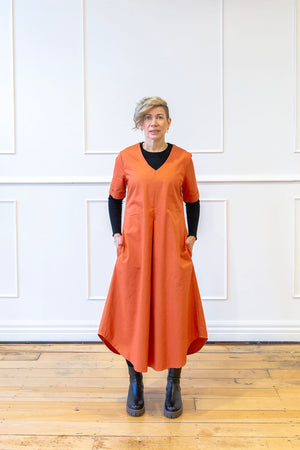 Sunset Smock Dress