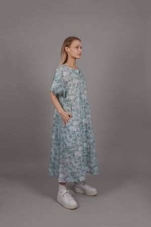 Obi Dress - Aquamarine