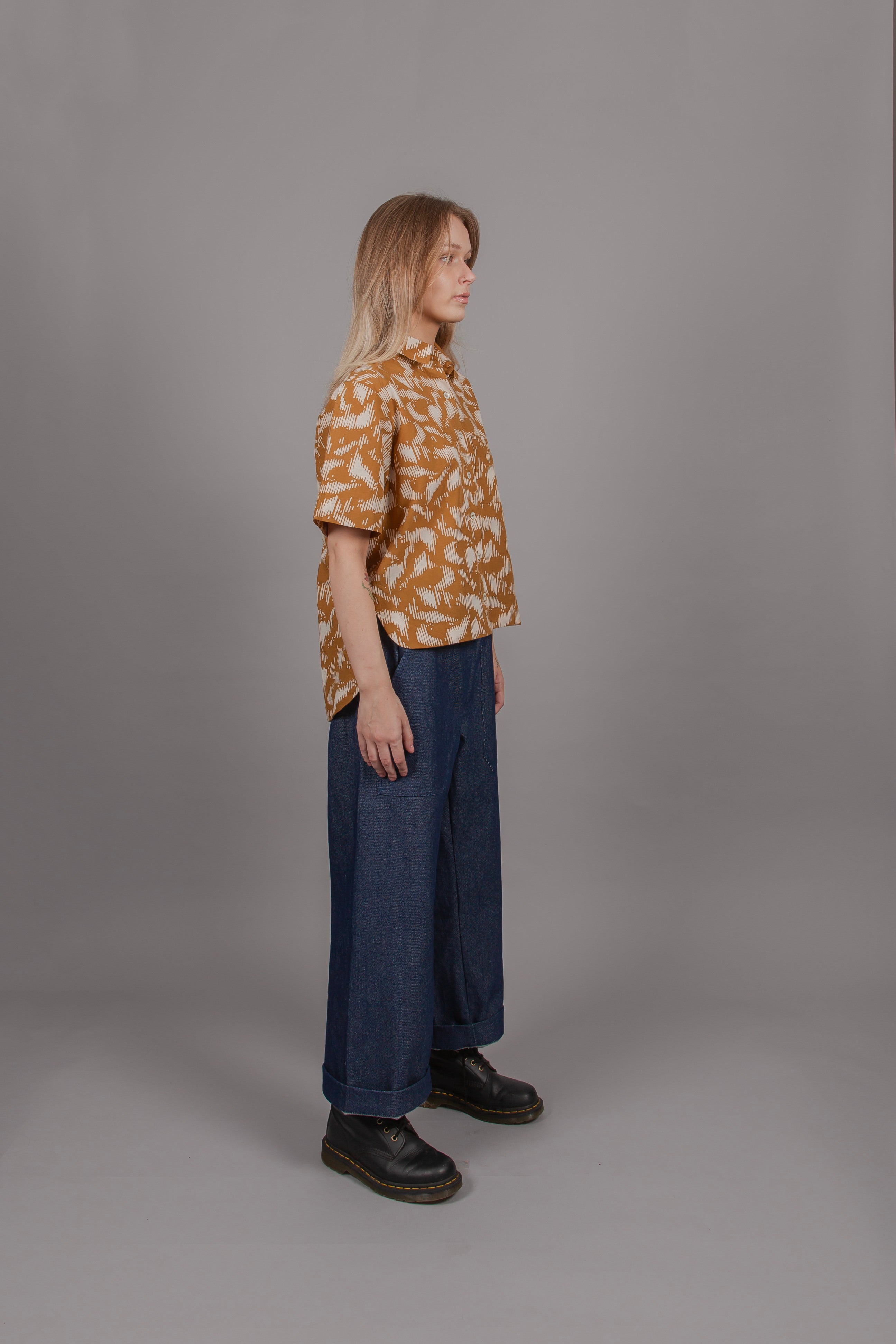 Kesjer Shirt - Organic Cotton Rust