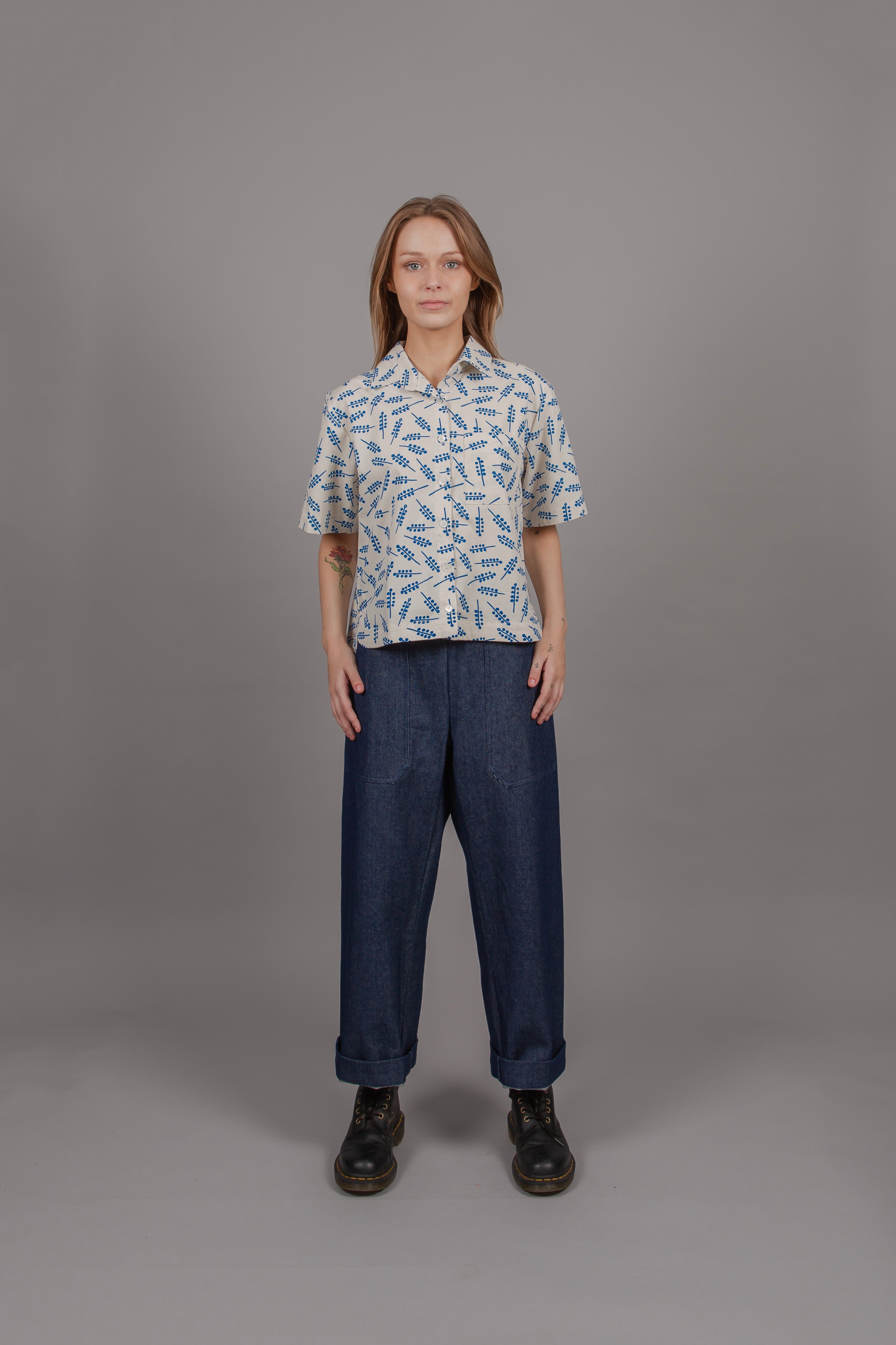 Kesjer Shirt - Organic Cotton Print