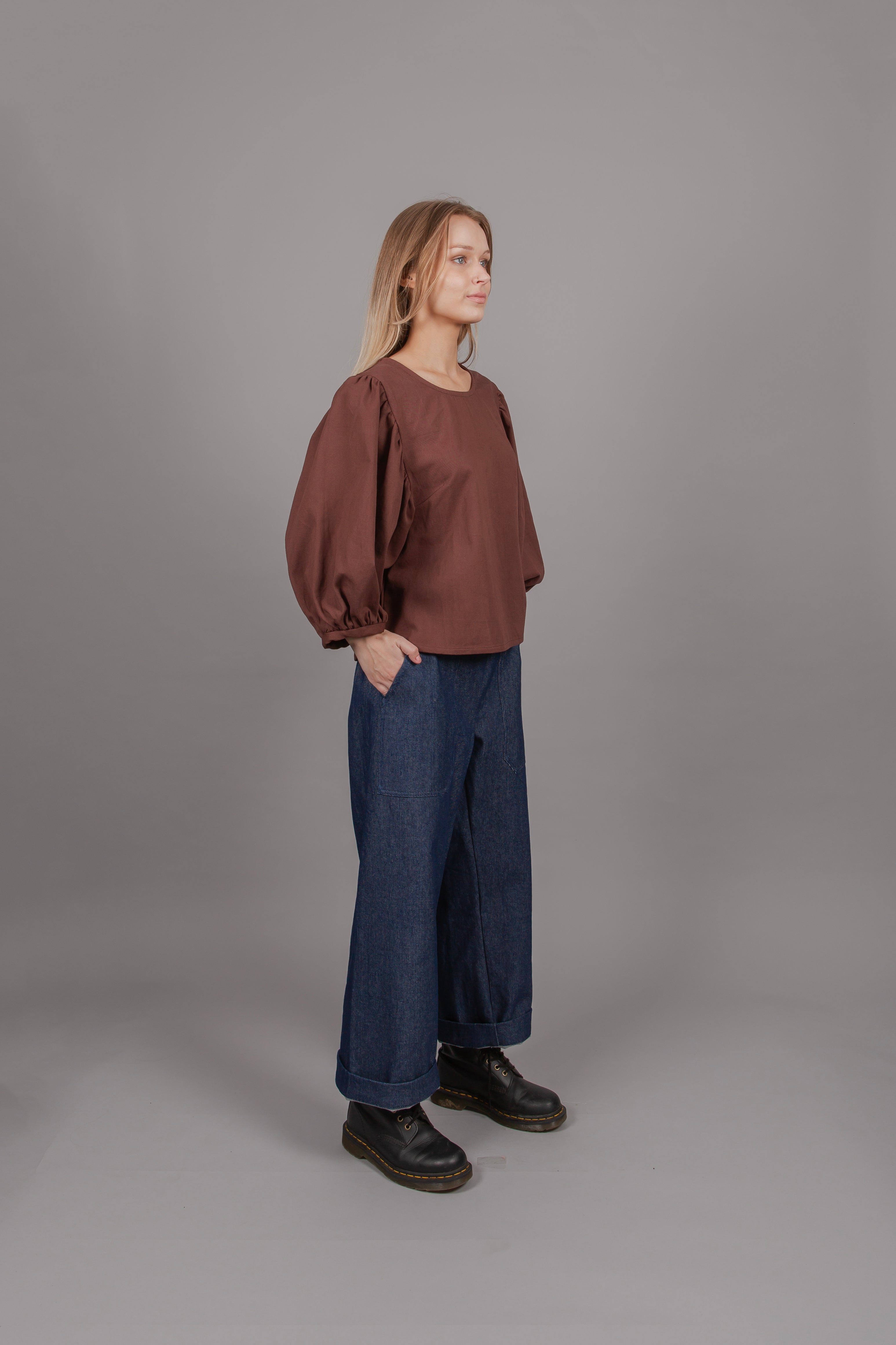 Riley Top - Organic Twill