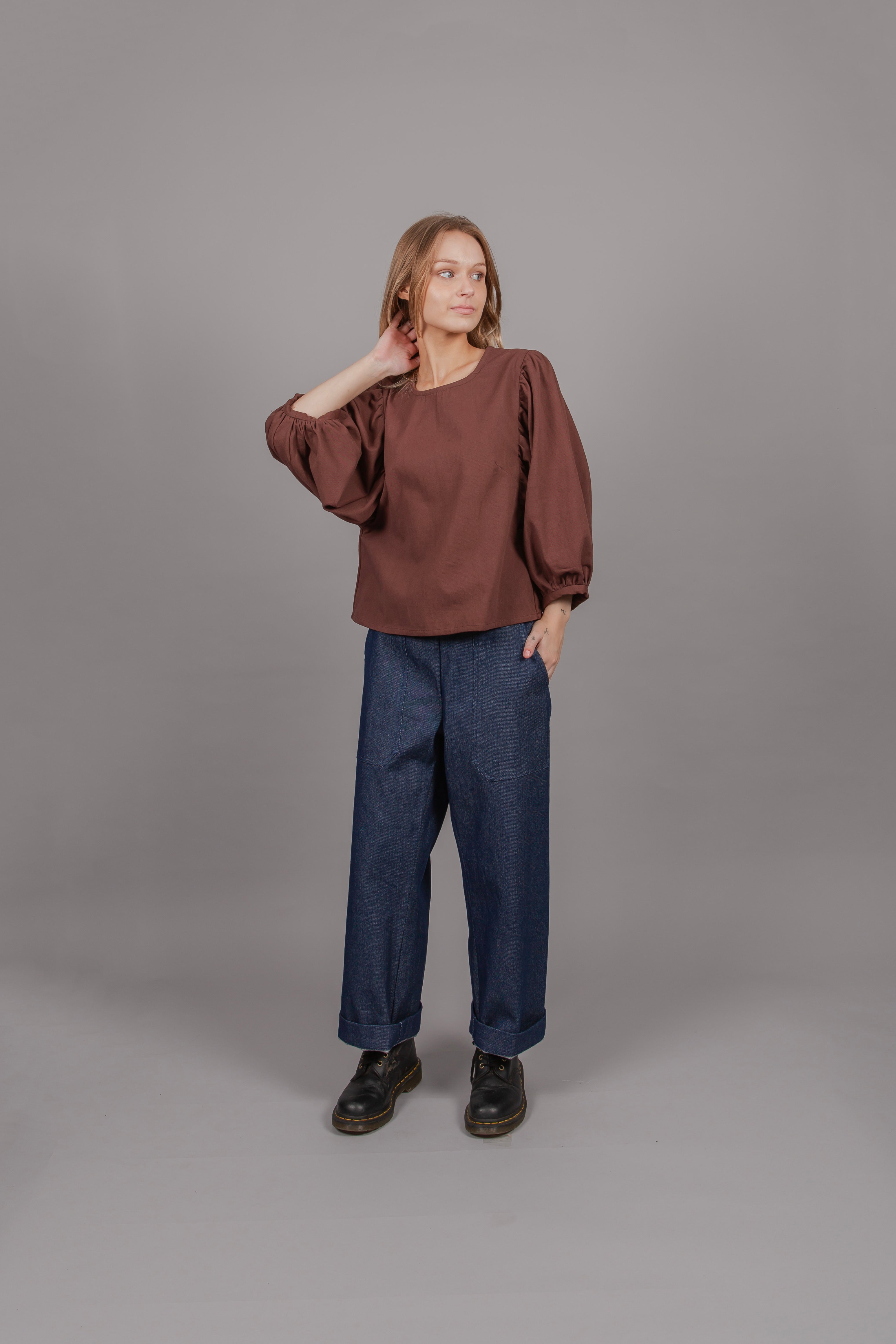 Riley Top - Organic Twill