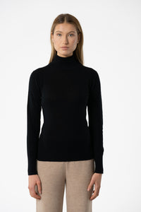 MERINO Turtleneck - Black