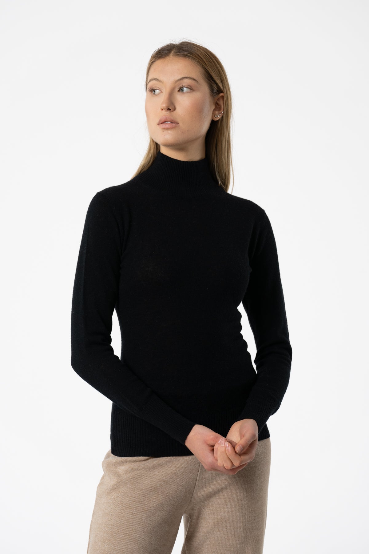 MERINO Turtleneck - Black