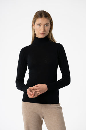 MERINO Turtleneck - Black