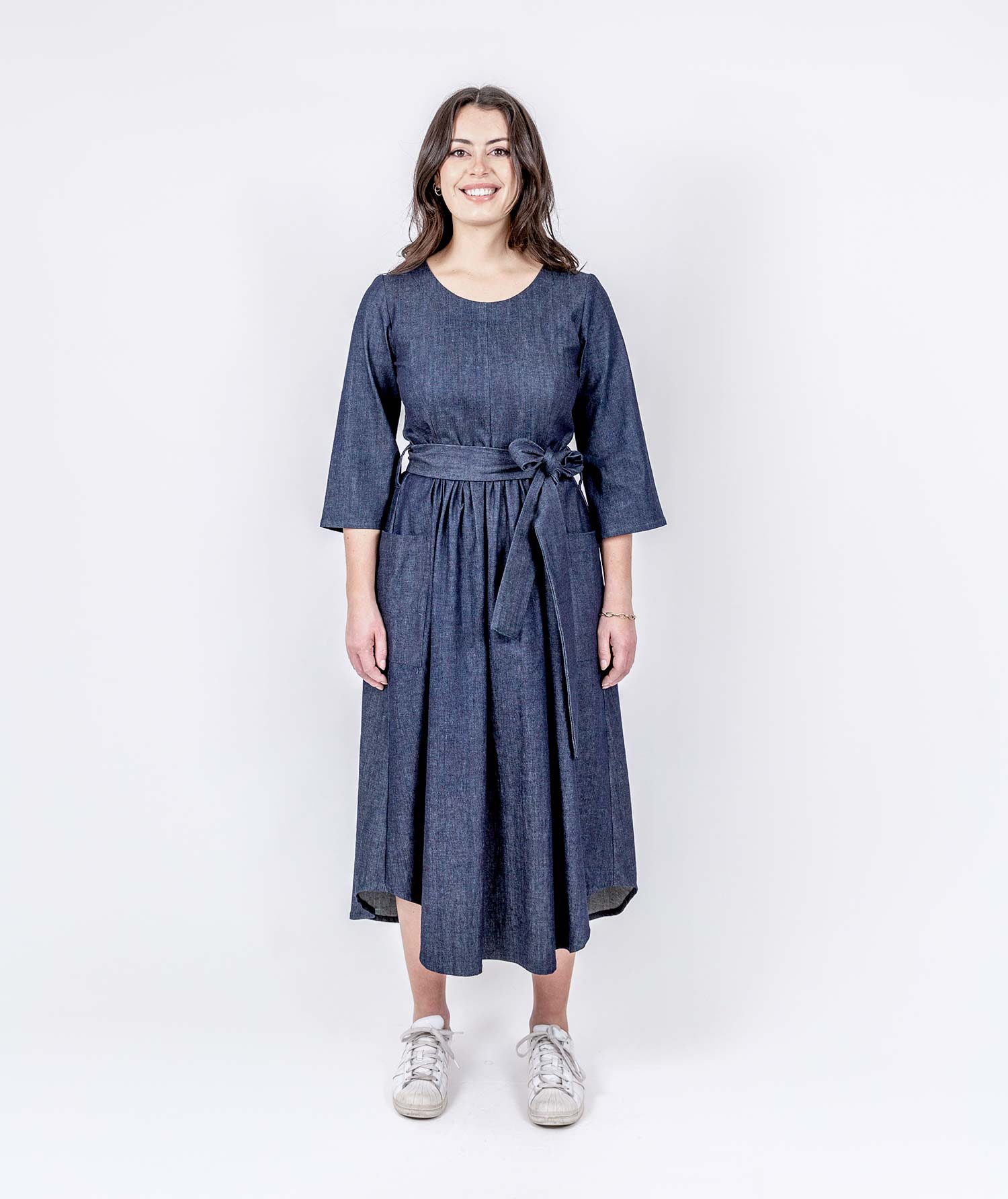 Denim Kajoli Dress – Tonic & Cloth